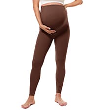 Buttergene Women's Maternity Leggings over the Belly Pregnancy Active Wear Workout Yoga Tights Pants