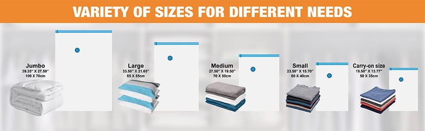 15 Space Saver Bags with Electric Pump