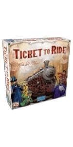 Asmodee Ticket to Ride First Journey Board Game - Fun and Easy for Young Explorers! Train Strategy Game, Family Game for Kids & Adults, Ages 6+, 2-4 Players, 15-30 Min Playtime