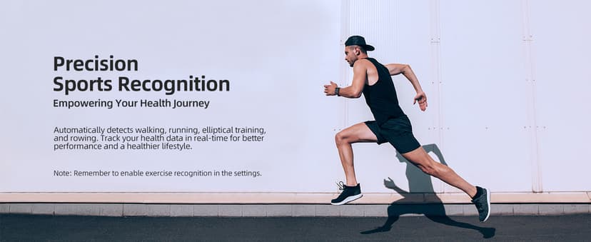 Parsonver Parsonver Smart Watch, 5ATM Waterproof Watch for Swimming, Fitness Activity Tracker with 110+ Sports Modes, Heart Rate/Sleep/SpO2/Calories Monitor, Pedometer, Fitness Watch for Android & iPhone, Black