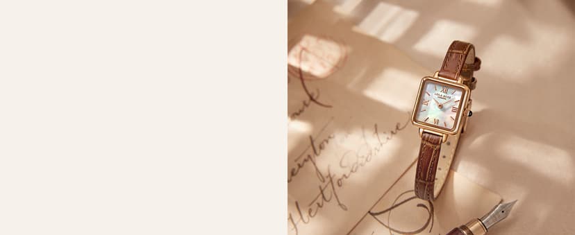 Lola Rose Dainty Women's Wrist Watch: Green Malachite Dial, Wrapped by Stylish Gift Box, Elegant Present for Ladies and Loved Ones