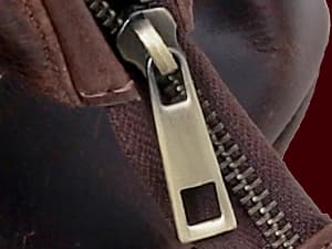 HLC Leather Toiletry Bag for Men - Best Gift for Men - Premium Genuine Leather Dopp Kit Shaving Kit Organizer Travel Kit Pouch Bag for Men - Large Size - Rustic Brown