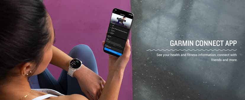 Garmin vívoactive® 6, Health and Fitness GPS Smartwatch, AMOLED Display, Up to 11 Days of Battery, Slate with Black Band