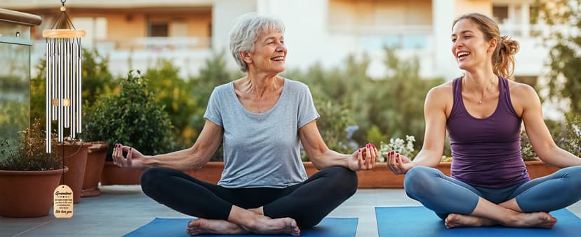 Gifts for Grandma, Grandma Birthday Gifts, Grandma Wind Chimes, Best Christmas Mothers Day Thanksgiving Present for Grandmother, Nana, Granny, 25.5 inches, Silver