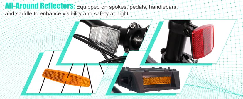 24/26 Inch Mountain Bike for Women & Girls, Twist Shifter, Dual Disc Brakes, Lockout Fork, 2.35" All Terrain Tires, Low Step Steel Frame, 85% Pre-Assembled