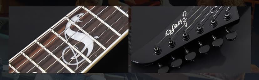 Firefly FFLX Solid Body Electric Guitar,Mahogany Guitar body,Stainless steel and ball end frets,rosewood fretboard(Purple Color)