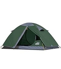 camppal 1 Person Tent for Camping Hiking Mountain Hunting Backpacking Tents 4 Season Resistance to Windproof Rainproof and Waterproof