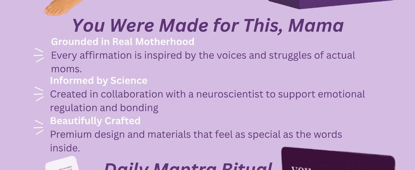 55 New Mom Affirmation Cards – Daily Positive Affirmations for Postpartum Essentials & Pregnancy Must Haves – Thoughtful Gifts for New Moms After Birth – Compact Size, Premium Card Stock & Stand