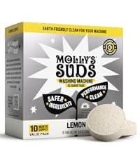 Molly's Suds Original Laundry Detergent Powder | Clean Laundry Detergent Powder for Sensitive Skin | Simple, Effective Ingredients, Stain Fighting | 120 Loads (Unscented)