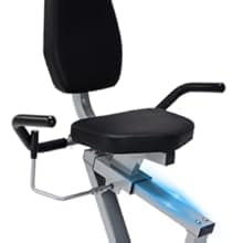 Recumbent Exercise Bike for Seniors - 400LB Weight Capacity Recumbent Bikes with Comfortable Seat, Pulse Sensor, 16-level Resistance, LCD Monitor