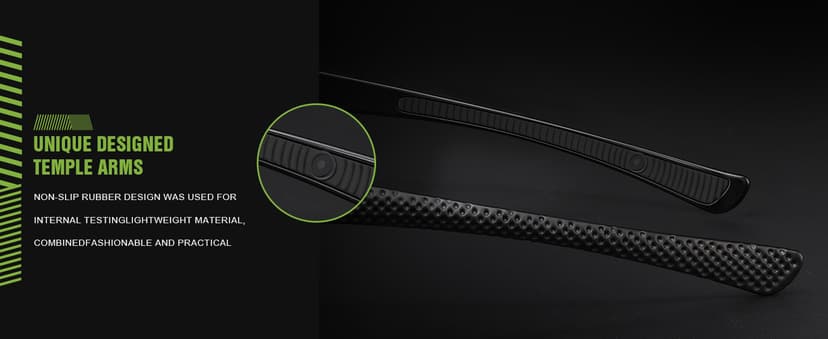 Foliful 3 Pack Polarized Sports Sunglasses for Men, Mens Sunglasses Wrap Around UV400 Protection for Cycling Fishing Driving