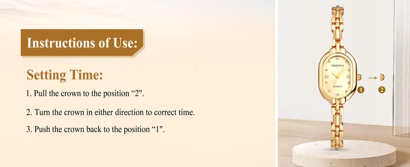 JewelryWe Square Small Ladies Watch: Quartz Analog Women Detachable Stainless Steel Band Tank Diamond Markers Vintage Bracelet Wristwatch