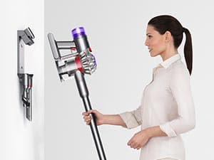 Dyson V8 Cordless Vacuum, Cleans Hard Floors and Carpets, Detangles, Converts to Handheld, 115AW, 2 Power Modes, Up to 40 Minutes¹