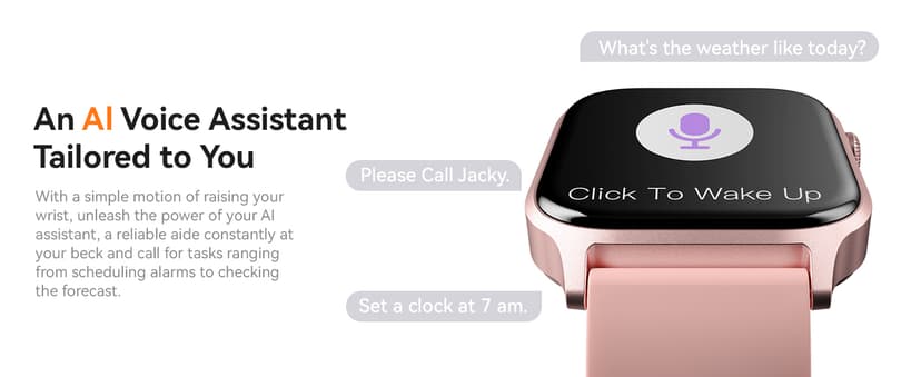 Smart Watches for Women Men, Fitness Tracker Watch with 110 Sports Modes, Step Counter/Sleep Monitor/Pedometer, IP68 Waterproof, Bluetooth Call & Music Control Smartwatch for iPhone/Android