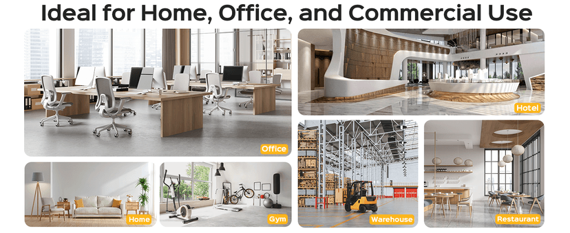 Drywall Sander Tool, KUPERIA 8.5 Amp Popcorn Ceiling Removal Tool with 7 Variable Speed 800-1800RPM, Electric Drywall Sander with Extendable Handle, LED Light,6 Basic Sand Paper & 6 Grid Sandpaper