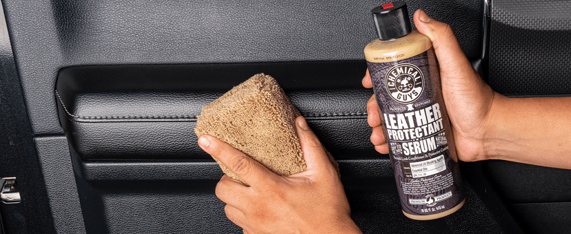 Chemical Guys SPI_111_16 Leather Protectant, Dry-to-The-Touch Serum for Car Interiors, Furniture, Apparel, Boots, and More (Works on Natural, Synthetic, Pleather, Faux Leather and More), 16 fl oz