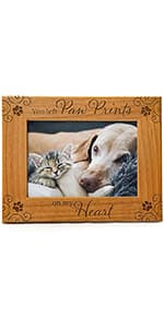 CEDAR CRATE MARKET Grandparent Gifts, Grandparent Picture Frame - Laser Engraved Natural Alder Wood Horizontal Photo Frame, Easel Back, Wall Mount Fits 5x7 Horizontal Portrait Sentimental Gift