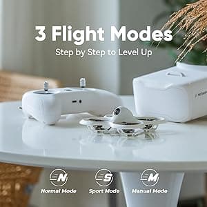 BETAFPV Cetus Pro FPV Kit with 3 Flight Modes Altitude Hold Emergency Landing Self Protection Turtle Mode, with LiteRadio 2 SE Transmitter VR02 Goggles Ready to Flight Easy for FPV Beginners