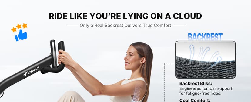 MERACH Recumbent Exercise Bikes for home, Light Commercial High-end Recumbent Bike for Seniors Adults, Magnetic Recumbent Exercise Bike with Smart Bluetooth and Exclusive App, LCD, Heart Rate Handle