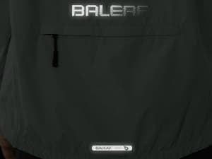 baleaf Men's Rain Jacket Waterproof Windbreaker Raincoat Running Cycling Hiking Gear Hood Lightweight Reflective Packable