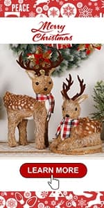 Juegoal Christmas Plush Gnomes, 9 Inch Lighted Handmade Mini gnome Scandinavian, Light Up Swedish Tomte Elf Holiday Present, Battery Operated Xmas Gifts Table Ornaments Dinner Party Supplies, Set of 3