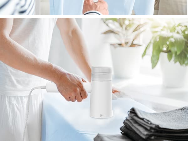 BEAUTURAL Steamer for Clothes, Portable Garment Wrinkle Remover, Fast 30s Heat-up, Foldable and Handheld, 120V Only (Not for 220V Europe)