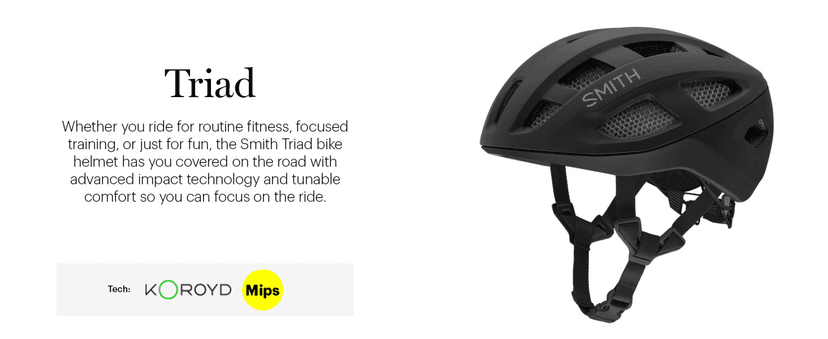 Smith Persist Cycling Helmet – Adult Road Bike Helmet with MIPS Technology + Zonal Koroyd Coverage – Lightweight Impact Protection for Men & Women