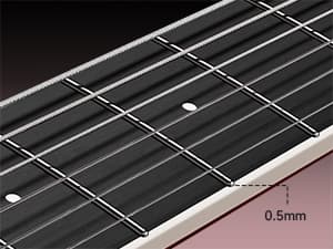 Rosen V1 Hybrid Acoustic Guitar for Beginners Adults Patented Body with Solid Spruce Top & Soft Touch Strings Thin Neck & Open Pore Matte 40 Inch,Black