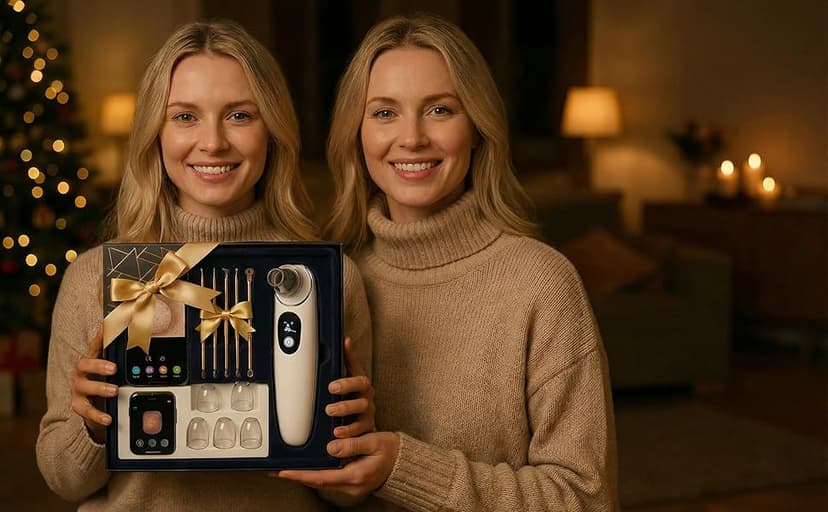 2026 Pore Vacuum with Camerafor, USB Rechargeable Blackhead Remover Vacuum,3 Levels Adjustable Pore Vacuum Blackhead Remover, 6 Suction Heads,Face Vacuum Pore Cleanser for Women & Men-White