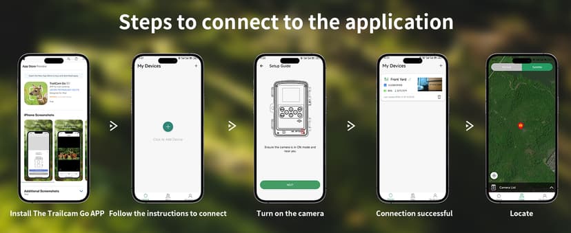 Trail Camera, 60MP Hunting Camera with WiFi, 32GB TF Card, Night Vision, Motion Activated, IP66 Waterproof, 120°Wide-Angle for Deer Scouting or Home Security, APP Control, H.264 MP4 Video