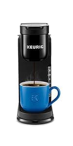 Keurig K-Express Single Serve K-Cup Pod Coffee Maker, 3 Brew Sizes, Strong Button Feature, 42oz Removable Reservoir, Black