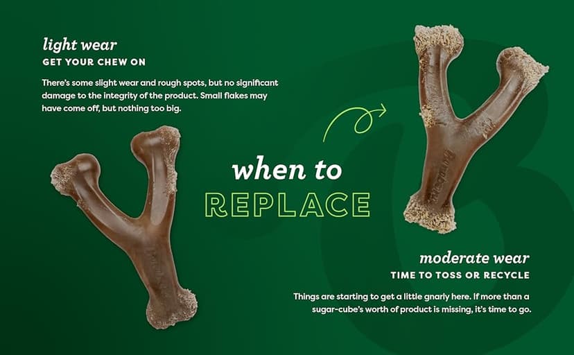 Benebone Medium 4-Pack Dog Chew Toys for Aggressive Chewers, Made in USA, 60lbs and Under