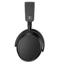 Sennheiser Momentum 4 Wireless Noise Cancelling Headphones - Bluetooth Headset for Crystal-Clear Calls with Adaptive Noise Cancellation, Over-Ear Headphones, 60h Battery Life, Folding Design, Black