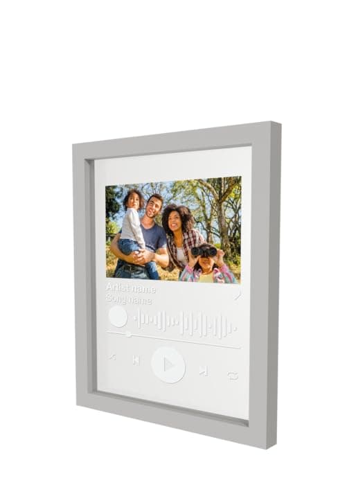 EGD Spotify Decorative Plaque Personalized Gifts, Custom Gifts for Him Her, Customized Picture Frame for Boyfriend Girlfriend Couple Wife Women on Anniversary Birthday, Made in USA