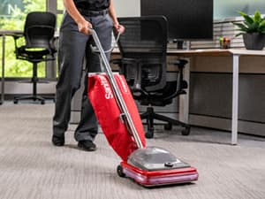 Sanitaire TRADITION Upright Commercial Bagged Vacuum, SC684G Red
