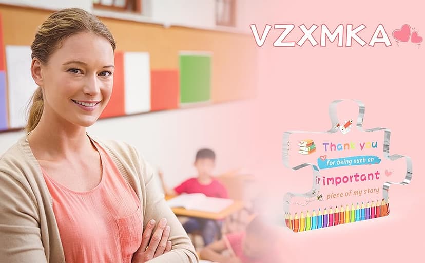 Gifts for Teachers - Teacher Christmas Gift,Teachers Appreciation Gifts for Women,End of Year Thank You Teacher Acrylic Decor Valentines Day Retirement Graduation Birthday Gift