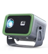 Projector with WiFi and Bluetooth, Upgrade Outdoor Projector, Mini Movie Projector Supports 1080P Synchronize Smartphone Screen by WiFi/USB Cable for Home Entertainment