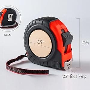 Gossby Tape Measure for Dad - Fathers Day, Birthday, Christmas - Woodworking, Carpenter Tool Gift for Men