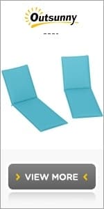 Outsunny Adirondack Chair Cushion Set of 4, Outdoor Chair Cushions with Ties, 25D High-Density Foam, High Back Patio Chair Cushions, Fade Resistant for Patio Furniture, 49" x 20" x 2", Navy Blue