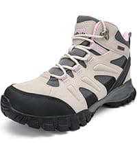 R CORD Hiking Boots Women Waterproof Ankle Support Womens Hiking Boots Backpacking Boots Breathable Non-slip Durable Boots for Outdoors