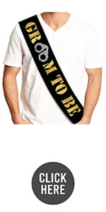 Size Doesnt Matter Groom Sash - Bachelor Party Supplies, Favors, Games and Decorations