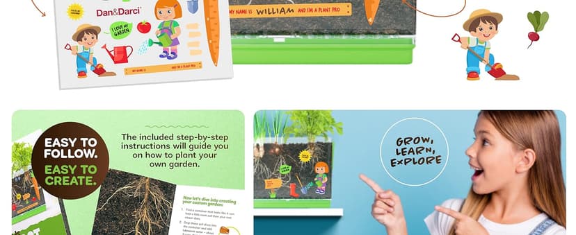 Birthday Gifts for Boy, Girl 4, 5, 6, 7, 8, Year Old - Science STEM Toy & Craft Growing Kits for Ages 4-8, 6-8 Years Root Viewer Kit for Kids - Grow Your Own Plant for Boys & Girls Gifts B0CRK33YXD