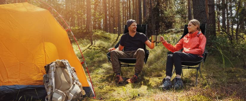 TOBTOS Portable High Back Camping Chair, Support 440 lbs, Ultralight Folding Chair with Head Support, Compact Backpacking Chair for Outdoor Camp Backpacking Fishing (Black)
