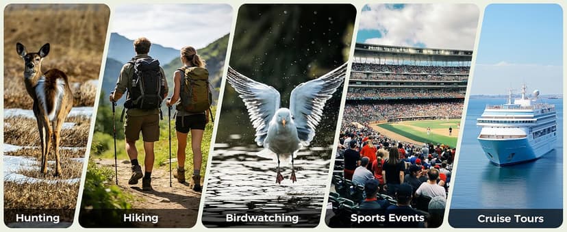 12x42 UHD Binoculars for Adults High Powered Waterproof Large View with Clear Vision & Compact Binocular Essentials for Hunting Camping Cruise Travel Bird Watching Sports