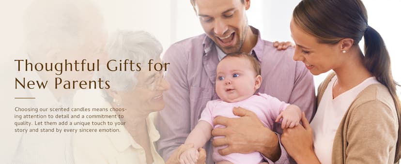 AceThrills Gender Reveal Gifts, New Parents Gift for Couples, Pregnancy Gifts for First Time New Mom Dad Gift - 7 Oz Lavender Scented Candle