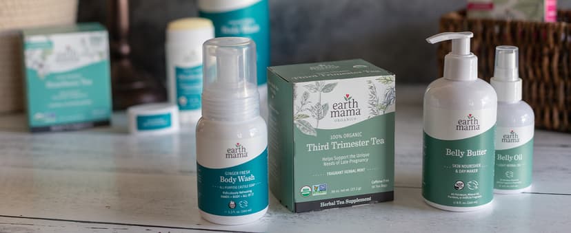 Earth Mama Organic Nipple Butter™ | Nipple Cream Safe for Breastfeeding | Postpartum Essentials for Nursing | Non Lanolin Nipple Cream, 2-Fluid Ounce