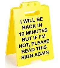 MBL Funny Office Decor Accessories - Answer Desk Rates, Gag Fun Cubicle Decoration Plaque Sign Gifts for Women Men Coworker Teammate Teacher Employee Bosses Appreciation Boss Day White Elephant