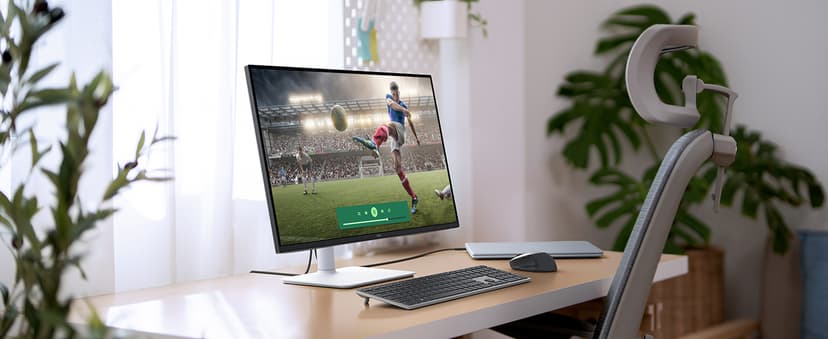 Dell 27 Plus 4K Monitor - S2725QS - 27-inch 4K (3840 x 2160) 120Hz 16:9 Display, IPS Panel, AMD FreeSync Premium, sRGB 99%, Integrated Speakers, 1500:1 Contrast Ratio, Comfortview - Ash White