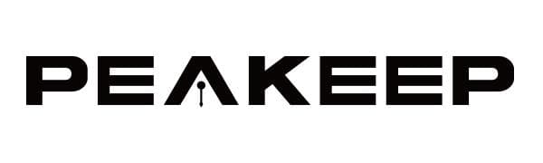 Peakeep Night Light Digital Alarm Clock Battery Operated with Indoor Temperature, Desk Small Clock (White)