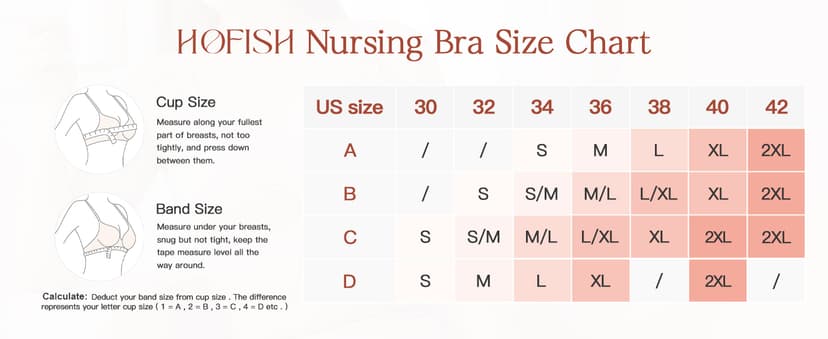 HOFISH 3PACK Full Bust Seamless Nursing Maternity Bras Bralette S-XXL with Extra Bra Extenders & Clips